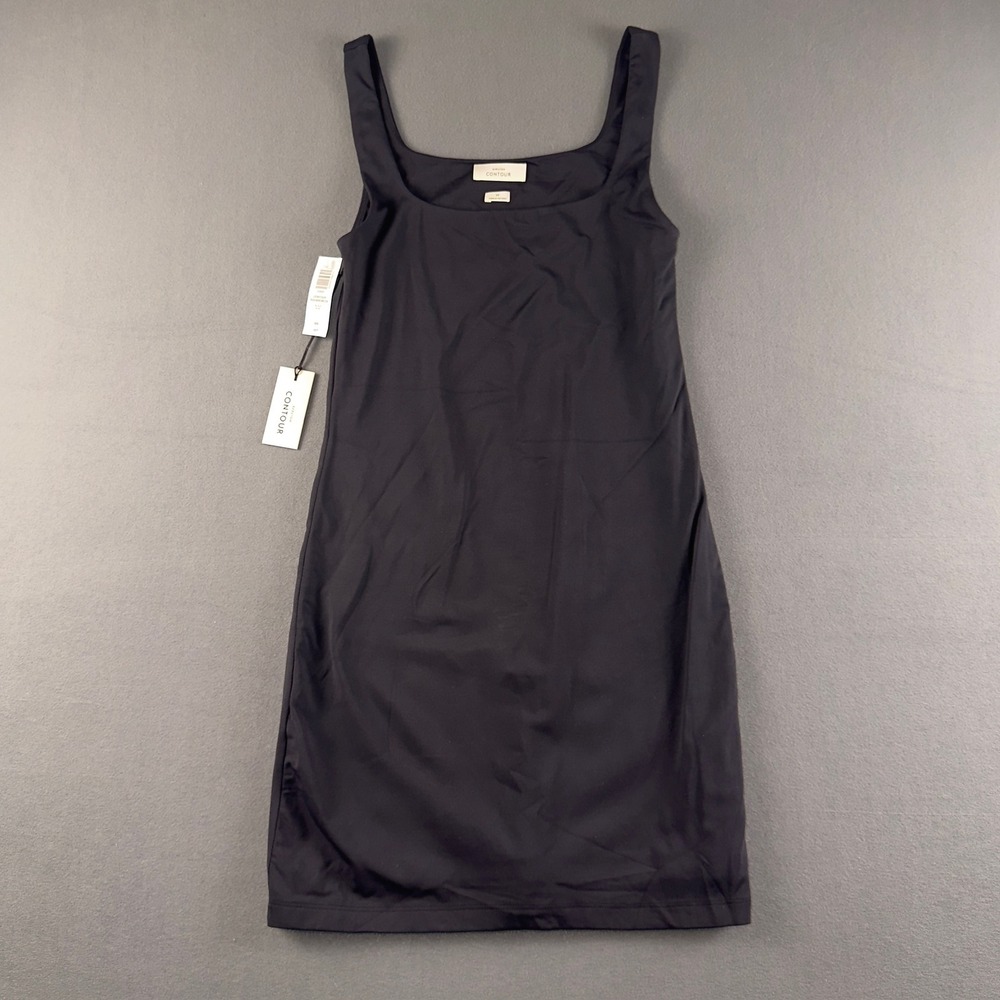 Babaton Contour Squareneck Mini Dress Black Size M 83055